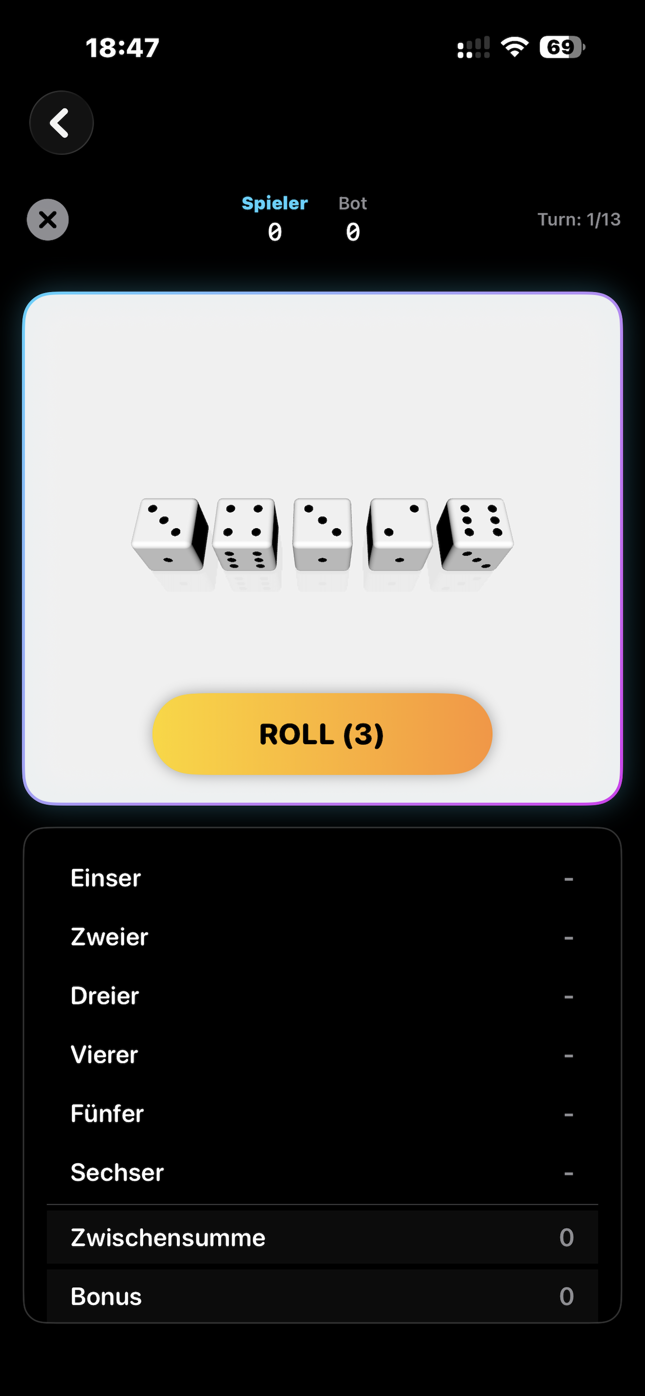 DiceLux Screenshot 2